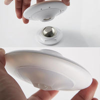 Ufo Rotating Motion Sensor Magnetic Light