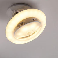 Ufo Rotating Motion Sensor Magnetic Light