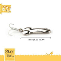 Silver & Gold Spoon Fishing Lures